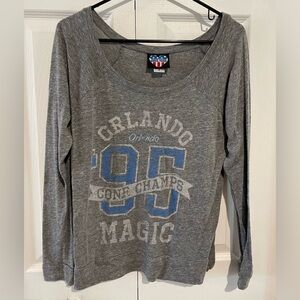 Orlando Magic Long Sleeve Women’s Small Junk Food NBA